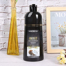 Load image into Gallery viewer, Black Hair Shampoo , 500ml Coconut Ginger Shampoo Fast Black Hair Hair Dye Coloring Nourishing Shampoo