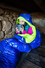 Load image into Gallery viewer, Hyke & Byke Eolus -10 Degree C 800 Fill Power Hydrophobic Goose Down Sleeping Bag with ClusterLoft Base - Ultra Lightweight 3 Season Mens and Womens Mummy Bag Designed for Backpacking