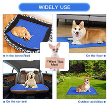 Load image into Gallery viewer, LITOSKY Dog Cooling Mat Large, Pet Self Cooling Mat Non-Toxic Gel, Pressure Activated Dog Cool Mat Pad, Pets Sleeping Bed Cooling Mat for Dogs Cats Puppy in Hot Summer, Waterproof 90x50xm