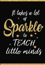 Load image into Gallery viewer, Teacher Notebook: Journal Planner / Great for Teacher Appreciation Gifts / Thank You Teacher / Preschool / Teacher Of The Year
