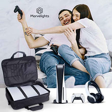 Load image into Gallery viewer, Carry Case for PS5 - Console Carrying Bag Compatible for Playstation 5 Disk/Digital Edition - Handbag for Playstation Controller, PS5 Games, Gaming Headset, Console Base and Accessories