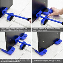 Load image into Gallery viewer, Y-nut Furniture Moving Roller Set Moving Device Portable Heavy Lifting Device Furniture Moving Device Mover Transport Set, 5 Pieces,Lifting Tool, Heavy Lifting and Gliding Lever System