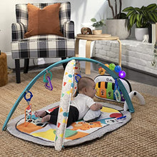Load image into Gallery viewer, Baby Einstein, 4-in-1 Kickin' Tunes Music and Language Discovery Play Gym with Piano, Activity Gym and Play Mat with Detachable Activity Toys, Lights, Sounds and Music, Ages Newborn +