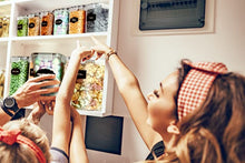 Load image into Gallery viewer, Airtight Food Storage Container Set - 24 Piece, Kitchen & Pantry Organization, BPA-Free, Plastic Canisters with Durable Lids Ideal for Cereal, Flour & Sugar - Labels, Marker & Spoon Set