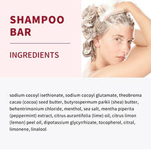 Load image into Gallery viewer, Sulphate Free Hair Shampoo Bars, Solid Shampoo and Conditioner Bar with Aloe Vera Tea Tree and Natural Ingredients, pH balancing, Moisturizing, Oil Control, 85g (VANILLA)
