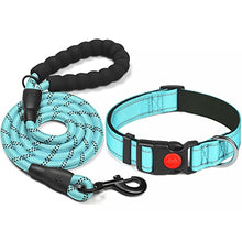 Load image into Gallery viewer, haapaw Reflective Dog Collar Padded with Soft Neoprene Breathable Adjustable Nylon Dog Collars for Small Medium Large Dogs