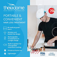 Load image into Gallery viewer, Theradome PRO LH80 Laser Helmet for Hair Loss Treatments in Men and Women. (LH80 PRO), White