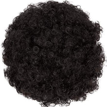 Load image into Gallery viewer, CULKET Afro Puff Drawstring Ponytail Synthetic Curly Hair Ponytail Extension Short Afro Kinky Curly Bun Hairpieces Ponytail Clip in Hair Extensions for Black Women2# (6 Inch)