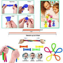 Load image into Gallery viewer, Fidget Toys Pack, Fidget Toy Sensory Set, Decompression Toy with Push Pop Bubble Inf-inite Cube, Stress Relieves Sqùeeze Poppet Toy for Adults Kids Party Favors Bags Fillers(40 Pcs)