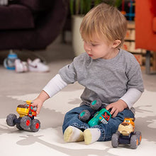 Load image into Gallery viewer, Tippi Monster Truck Toy Cars - Set of 3 Push Along Cars - Toy Car Set For 1, 2, 3 Year Olds - 2 Year Old Boy Gifts - Kids Toys Age 1 Year +