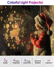 Load image into Gallery viewer, Night Light Projector with Music,Star Light Projecter with Remote Control,Personalised Gifts Baby Kids Toys,6 Projector Films 360° Rotation Timer Galaxy Projector Light for Bedroom/Party,Birthday Gift