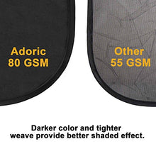 Load image into Gallery viewer, ADORIC Car Window Shades 3Pack for Baby, Car Sun Shades for Kids Car Window Blinds, 51 * 31 CM Suitable for Most Vehicles - Protects Baby/Kids/Pets/Adults Blocks UV Rays