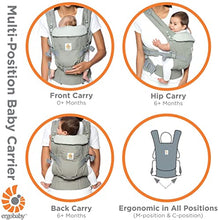Load image into Gallery viewer, Ergobaby Baby Carrier for Newborn to Toddler up to 20kg, Adapt 3-Position Cool Air Mesh, Deep Blue