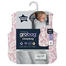 Load image into Gallery viewer, Tommee Tippee Baby Sleep Bag, The Original Grobag, Soft Bamboo-Rich Fabric, OEKO-TEX Approved Wadding, 6-18m, 2.5 Tog, Botanical