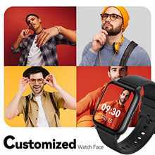 Load image into Gallery viewer, Smart Watch for Men, Parsonver 1.69" HD Screen Fitness Tracker Watch, 5ATM Waterproof with 16+ Sports Modes Heart Rate Sleep Monitor Pedometer for Android iOS Phones, Black