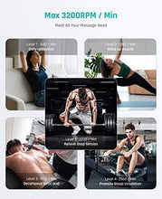 Load image into Gallery viewer, Massage Gun Deep Tissue Percussion Muscle Massager for Pain Relief, Super Quiet Portable Neck Back Body Relaxation Electric Sport Massager Mebak 3