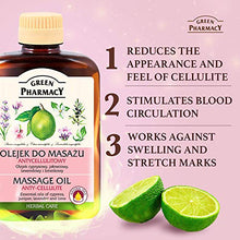 Load image into Gallery viewer, Green Pharmacy Body Massage Essential Oil Anti-cellulite Cypress Juniper Lavender Lime Natural Oils 200 ml