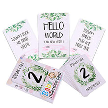 Load image into Gallery viewer, 24pcs Baby Milestone Cards, Unisex Boy Girl Photo Keepsake Memory Milestone Moments Baby Shower Presents Gifts