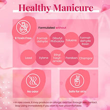Load image into Gallery viewer, Beetles Valentine's Day Glitter Baby Pink Red Gel Nail Polish Set 6 Colors Pink White Gel Polish Kit Soak Off LED Lamp Nail Gel Kit Christmas New Year Girlfriend Gift for Women Mom Manicure Kit