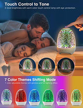 Load image into Gallery viewer, Bluetooth Speaker Night Lights, 3D Galaxy Bedside lamp Touch Control, Dimmable RGB 7 Colours Changing LED Portable Wireless Rechargeable Table Lamp for Bedroom,Best Gift for Kids, Adult, Boys, Girls