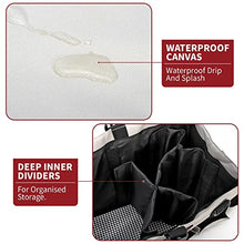 Load image into Gallery viewer, Vinsani Cleaning Caddy Multifunctional Storage Organiser Bag with Handle and Adjustable Waist and Shoulder Straps for Cleaning Supplies, Home, Craft, Car and Garden Tool Kit
