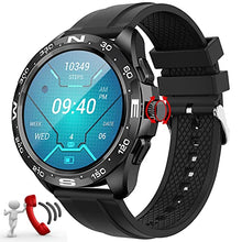 Load image into Gallery viewer, Smart Watch for Men,Bluetooth Watch Make or Answer Calls with Microphone Speaker,Fitness Tracker Watch with Heart Rate Sleep Monitor 20 Sports Modes,IP67 Waterproof for Android iOS (Black)