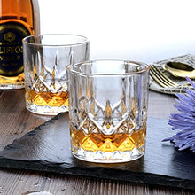 Load image into Gallery viewer, Whiskey Glasses Set of 2 and Whiskey Stone Personalised Gifts for Men Whisky Glass Whisky Gift Set Present for Father Dad Boyfriend