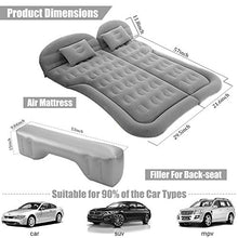 Load image into Gallery viewer, Nifusu SUV Air Mattress Camping Beds, Inflatable Car Travel Bed Backseat with Two Pillow and Electric Air Pump, Double-Sided Portable Sleeping Pad For Home Outdoor Travel