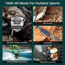 Load image into Gallery viewer, KOSPET Tank Smart Watch, 1.72" Touch Screen Sports Watch with 5ATM Waterproof, Fitness Tracker with Blood Pressure, Heart Rate Monitor, SpO2, Pedometer, 24 Sport Mode Outdoor Smartwatch for Men(Black)