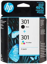 Load image into Gallery viewer, HP N9J72AE 301 Original Ink Cartridges, Black and Tri-Colour, Multipack