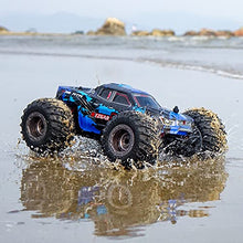 Load image into Gallery viewer, BEZGAR 20 Toy Grade 1:20 Scale Remote Control Car,2WD Top Speed 15 Km/h Electric Toy Off Road 2.4GHz RC Monster Vehicle Truck Crawler with Two Rechargeable Batteries for Kids and Adults