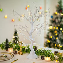 Load image into Gallery viewer, NUPTIO Artificial Christmas Tree Decorative Trees White Twig Tree 58cm Tall Halloween Decorations Wedding Centerpieces for Tables Fake Easter Tree for Christmas Thanksgiving Birthday Party Decor