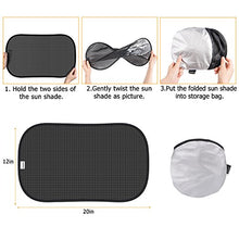 Load image into Gallery viewer, ADORIC Car Window Shades 3Pack for Baby, Car Sun Shades for Kids Car Window Blinds, 51 * 31 CM Suitable for Most Vehicles - Protects Baby/Kids/Pets/Adults Blocks UV Rays