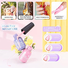Load image into Gallery viewer, Gellen 16 Colors Gel Nail Polish Kit, With Top&Base Coats Happy Rainbow Collection Vibrant Bright Neon Tones- Trendy Spring Summer Nail Art Design Gel Polish Colors Home/Salon Manicure Set