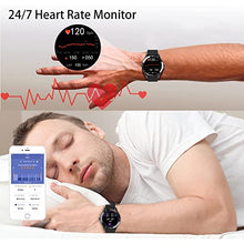 Load image into Gallery viewer, Blackview Smart Watch for Men, Full Touch Screen Fitness Trackers with Heart Rate Sleep Monitor, Fitness Watch with 5ATM Waterproof Pedometer Calorie Stopwatch, Sport Smartwatch for iOS Android Phones