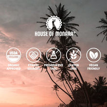 Load image into Gallery viewer, House of Monara Pure Organic Coconut Oil for Hair, Skin and Body, 200 ml