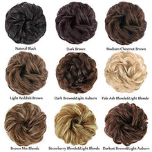 Load image into Gallery viewer, Messy Hair Bun Hair Scrunchies Bun Extension Curly Wavy Messy Synthetic Chignon Updo Hairpiece for Women and Girls