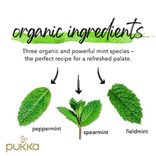 Load image into Gallery viewer, Pukka Herbs | Three Mint Organic Herbal Tea | Spearmint, Peppermint and Fieldmint | Perfect For After Meals | 1 pack | 20 Sachets