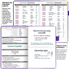 Load image into Gallery viewer, Clever Fox Budget Planner - Expense Tracker Notebook. Monthly Budgeting Journal, Finance Planner & Accounts Book to Take Control of Your Money. Undated - Start Anytime. A5 Size, Purple Hardcover