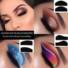 Load image into Gallery viewer, 6 in 1 Eyeshadow Stamp Eyeshadow Crease Line Kit, Silicone Eyeshadow Stamp Crease Cut Crease Tools, Reusable Eyeshadow Pads Lazy Quick Eyes Makeup Tool for Women Girls