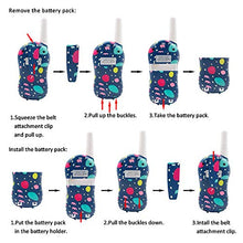 Load image into Gallery viewer, QNIGLO Rechargeable Kids Walkie Talkies, 8 Channels, 2 Mile Long Range, Voice Activated PMR Walkie Talkie Set Built-in Rechargeable Batteries for Girls/Boys/Adults