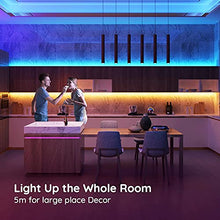 Load image into Gallery viewer, Govee LED Strip Lights 5m RGB Colour Changing Led Lights for Bedroom, LED Lights Strip with Remote and Control Box, Living Room TV Kitchen DIY Decoration