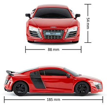 Load image into Gallery viewer, CMJ RC Cars AUDI R8 GT, Officially Licensed Remote Control Car with Working Lights, Radio Controlled RC Car Boys Girls Toys 1:24 scale, 2.4Ghz Race 10+ Cars Together (Red)