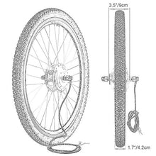 Load image into Gallery viewer, Viribus 36V 500W 26" Electric Bikes Conversion Kit Rear Wheel E-Bike Conversion Kit Hub Motor Electric Bike Wheel Conversion Kit