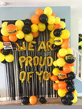 Load image into Gallery viewer, JeVenis Set of 11 We Are So Proud of You Balloon Graduation Banner Congratulations Banner Graduation Party Decorations Graduation Commencement Decoration for College High School