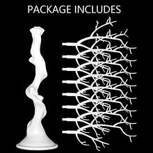 Load image into Gallery viewer, NUPTIO Artificial Christmas Tree Decorative Trees White Twig Tree 58cm Tall Halloween Decorations Wedding Centerpieces for Tables Fake Easter Tree for Christmas Thanksgiving Birthday Party Decor