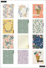 Load image into Gallery viewer, The Happy Planner Classic Sized 12 Month Diary Planner - Beauty All Around Theme - January 2022 - December 2022 - Dashboard Layout - Monthly & Weekly Disc-Bound Pages - 8.75" x 9.75" (22cm x 24.5cm)