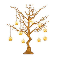 Load image into Gallery viewer, NUPTIO Gold Tree Easter Trees - 76cm Tall Fake Christmas Trees Indoor Ornament Display Manzanita Halloween Tree Outdoor Wedding Centerpieces for Tables Living Room Birthday Party Decorations