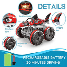 Load image into Gallery viewer, Baztoy Remote Control Crawler Car, Kids Toys Waterproof RC Truck Rechargeable 4WD Off Road Radio Controlled Model Vehicle Cool Gadget Gift for Boys Girls Teenager Children Indoor Outdoor Garden Game