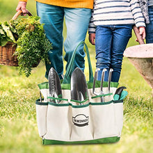 Load image into Gallery viewer, DEWINNER Garden Tool Set, Hand Tool Gift Kit, Outdoor Gardening transplanting for Gardener, with heavy duty hold bag for storage